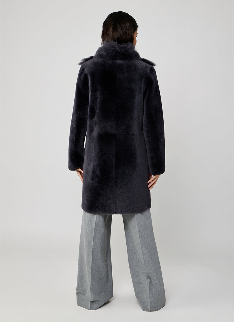 Merino Shearling Coat by ROCCO RAGNI at Andrews