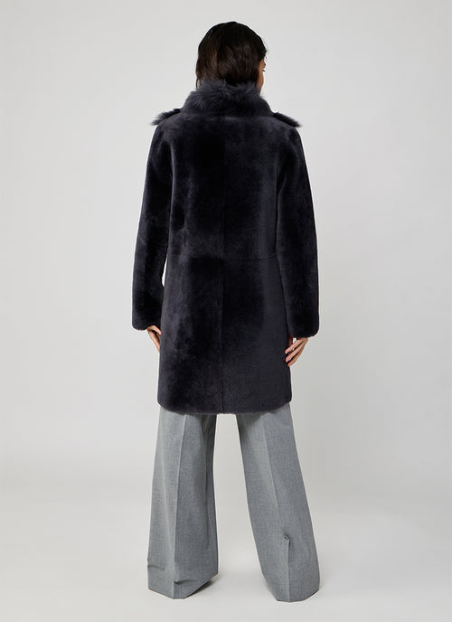 ROCCO RAGNI Merino Shearling Coat