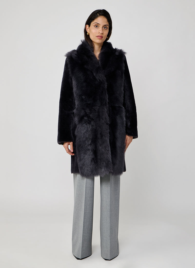 Merino Shearling Coat by ROCCO RAGNI at Andrews