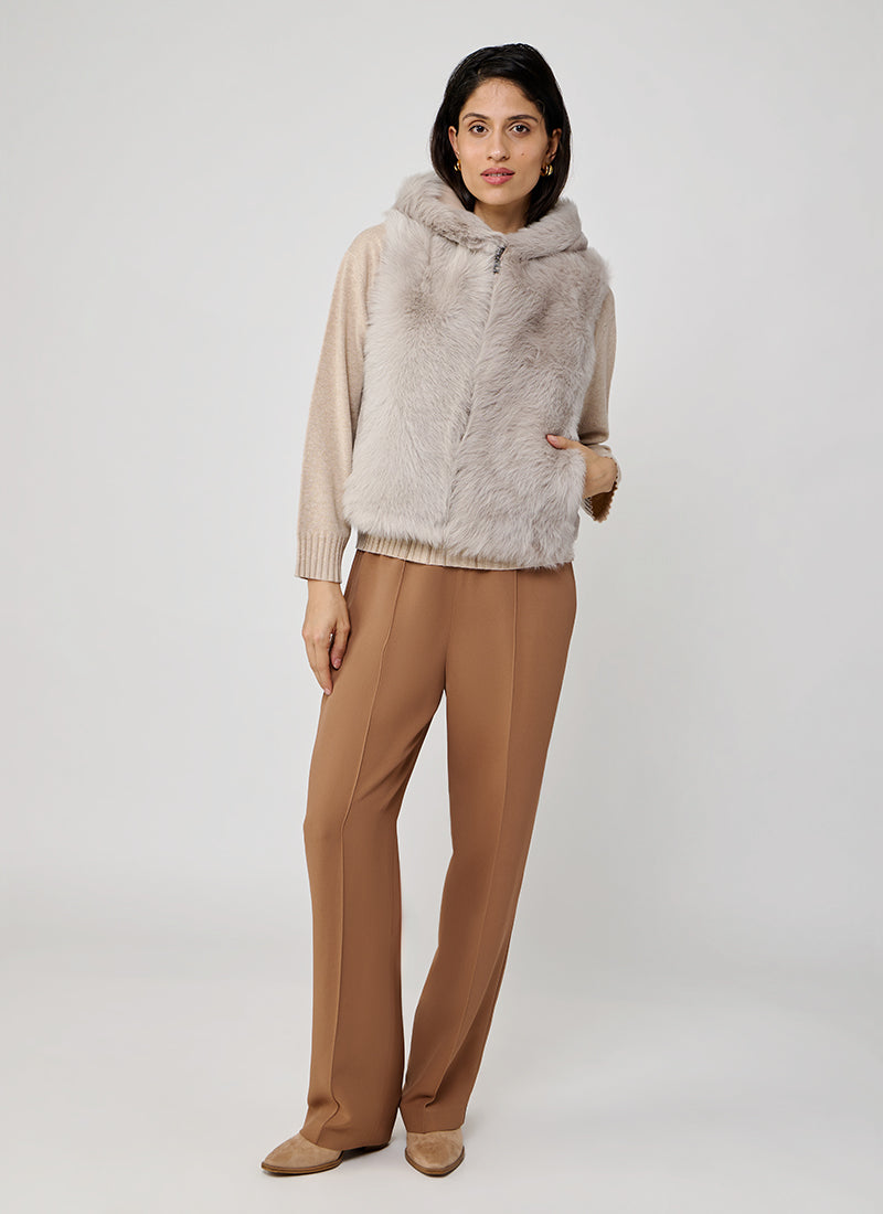  Tosacan Shearling Vest by ROCCO RAGNI at Andrews 