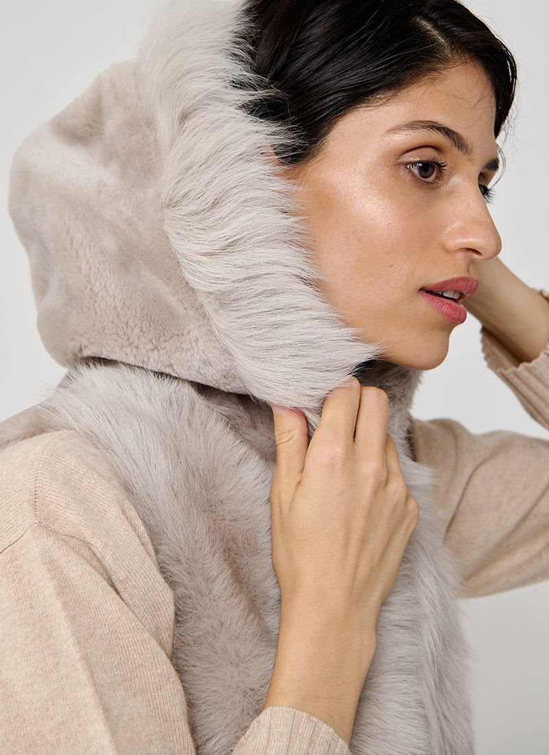  Tosacan Shearling Vest by ROCCO RAGNI at Andrews 