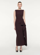 Sleeveless Column Midi Dress