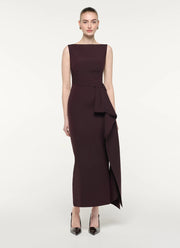 Sleeveless Column Midi Dress
