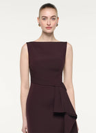 Sleeveless Column Midi Dress