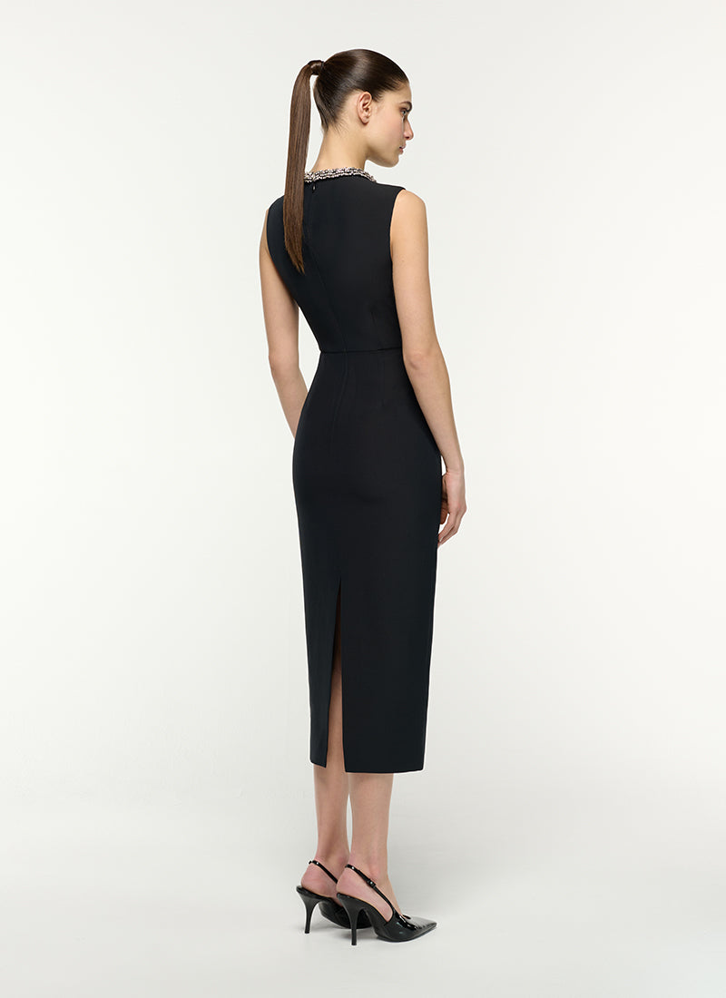 Asymetric Peplum Midi Dress by Roland Mouret at Andrews