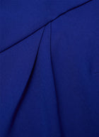 Roland Mouret Asymmetric Twist Drape Midi Dress