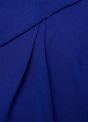 Roland Mouret Asymmetric Twist Drape Midi Dress