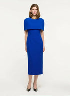  Cape Crepe Midi Dress by Roland Mouret at Andrews 