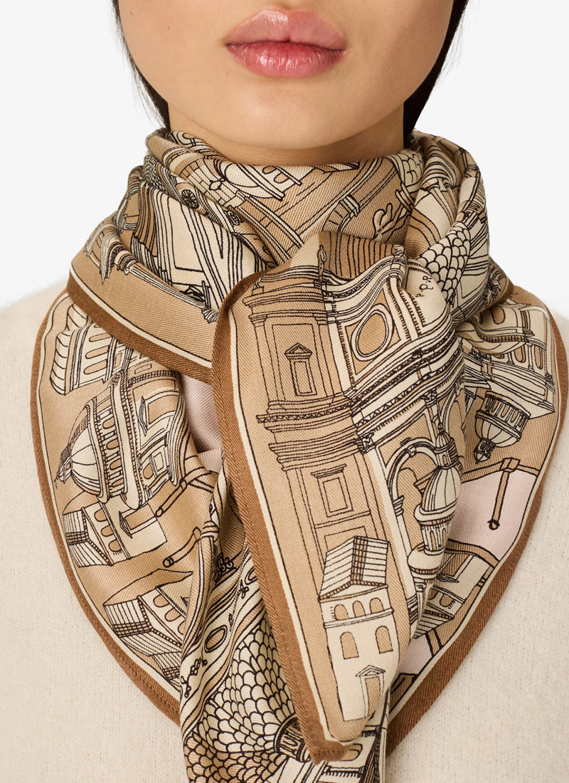 INOUI EDITIONS Roma Silk Scarf