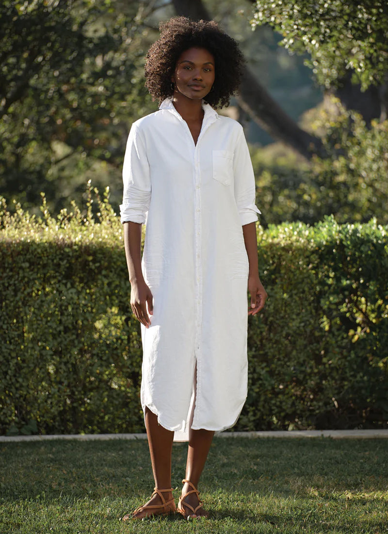 Rory Denim Maxi Shirtdress by Frank & Eileen at Andrews