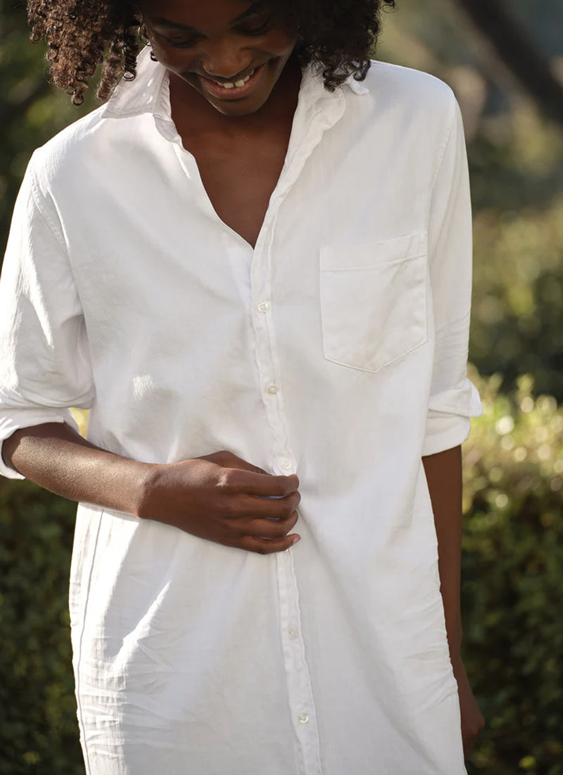 Rory Denim Maxi Shirtdress by Frank & Eileen at Andrews