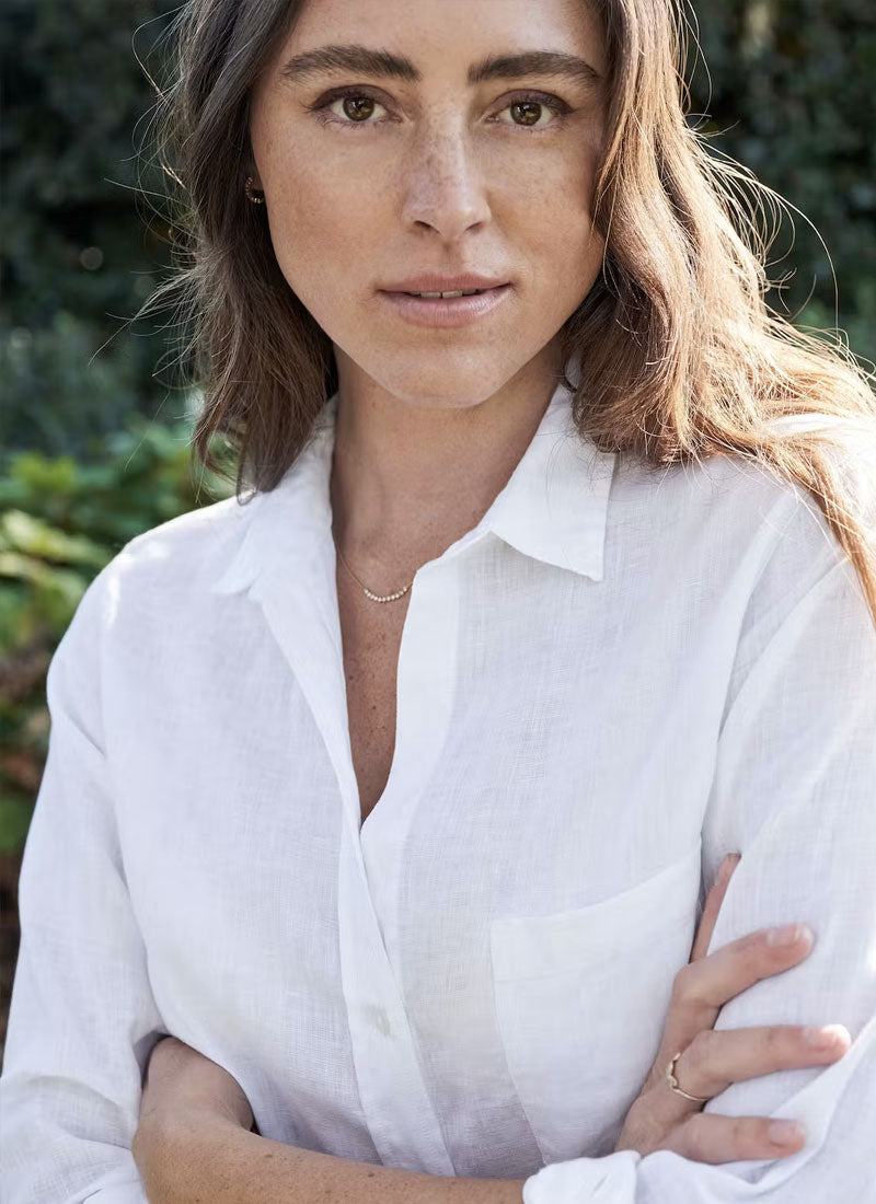 Frank & Eileen Rory Lived-In Linen Shirt Dress