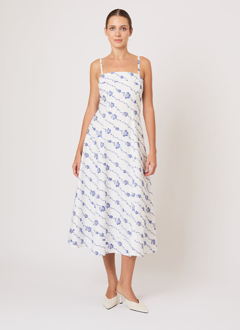 Drop Me A Note Midi Dress by Rosie Assoulin