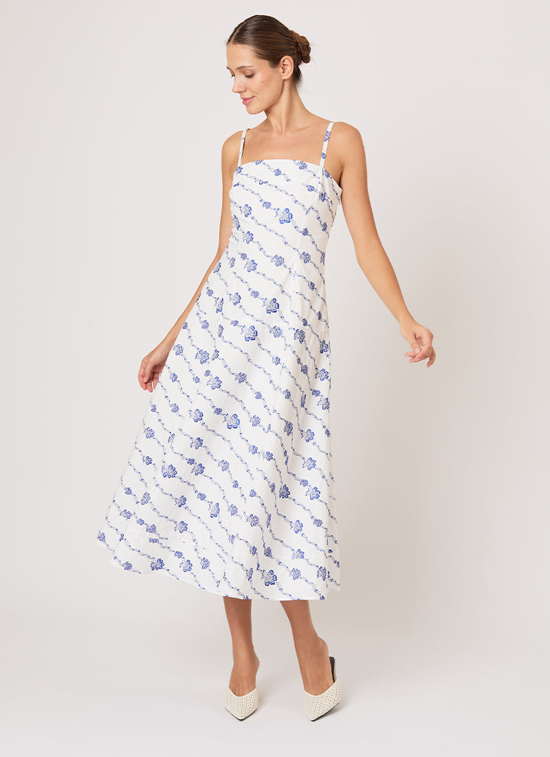 Drop Me A Note Midi Dress by Rosie Assoulin