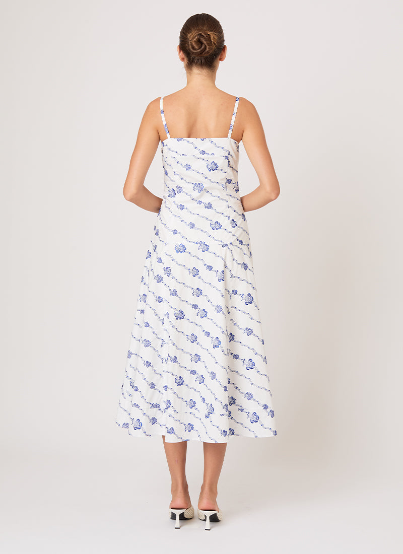 Drop Me A Note Midi Dress by Rosie Assoulin