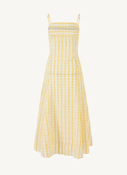 Rosie Assoulin Drop Me A Note Midi Dress
