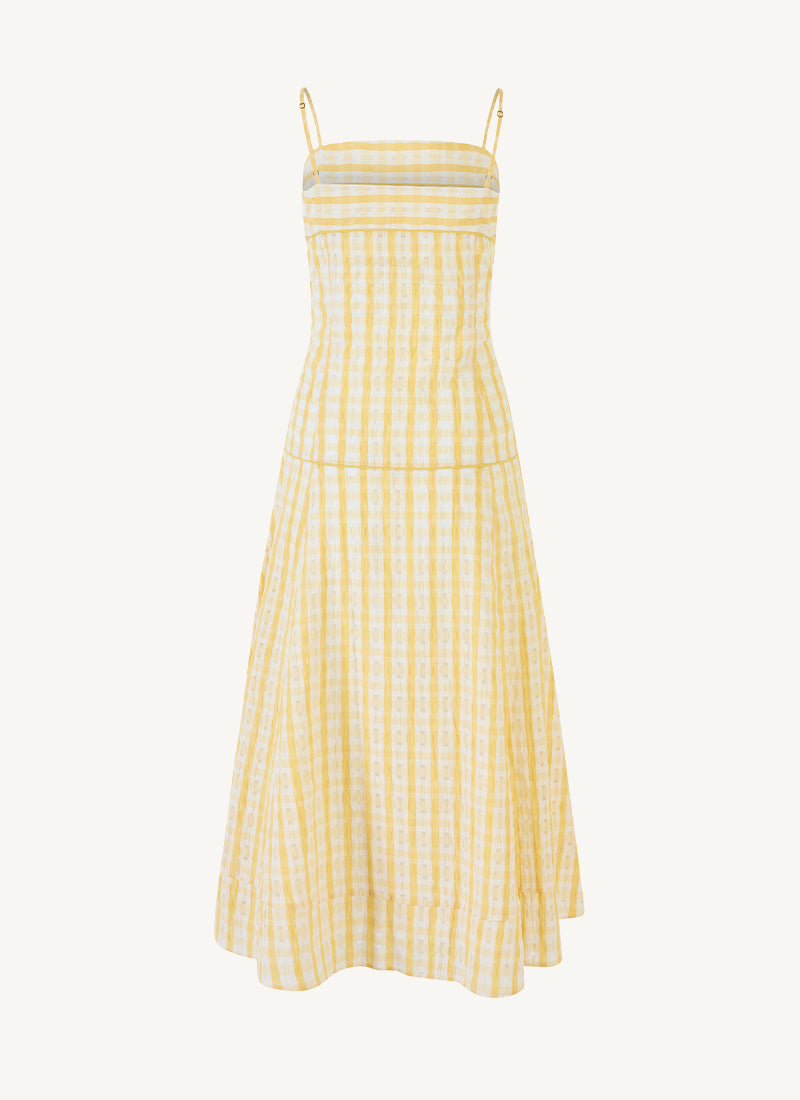 Rosie Assoulin Drop Me A Note Midi Dress