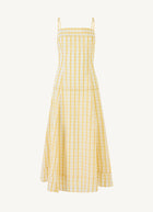 Rosie Assoulin Drop Me A Note Midi Dress