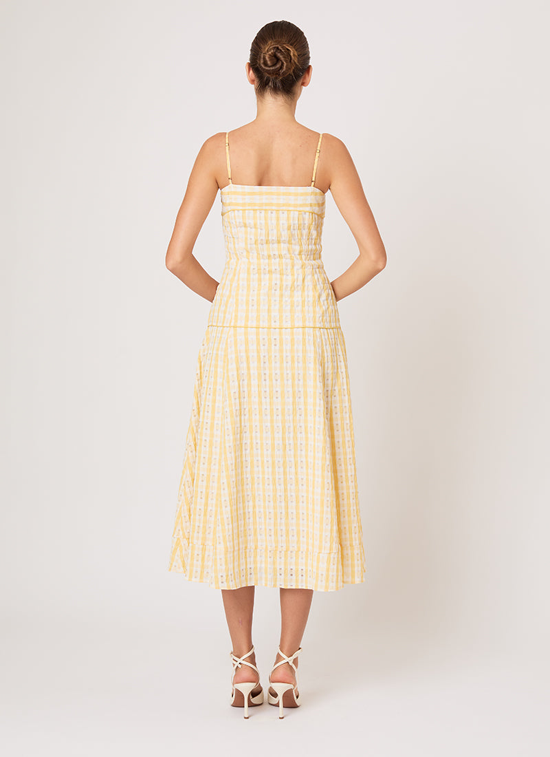 Drop Me A Note Midi Dress by ROSIE ASSOULIN