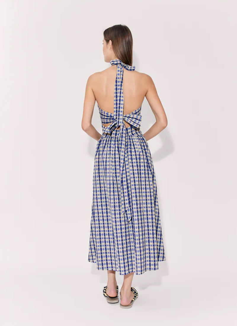 Halter In The Name Of Love Midi Dress by ROSIE ASSOULIN at Andrews
