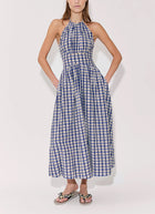 Halter In The Name Of Love Midi Dress by ROSIE ASSOULIN at Andrews