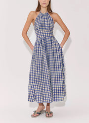 Halter In The Name Of Love Midi Dress by ROSIE ASSOULIN at Andrews