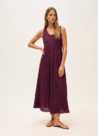 Rosso35 Linen Midi Tank Dress