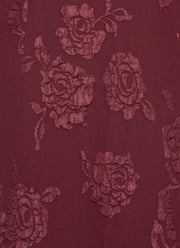 ROTATE Jacquard Flared Dress