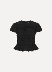  Ruched Puff Sleeve Top by ROTATE at Andrews 