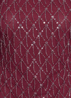 ROTATE Sequins Mini Flared Dress