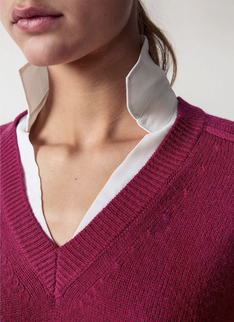 Brochu Walker Looker Layered V-Neck Sweater