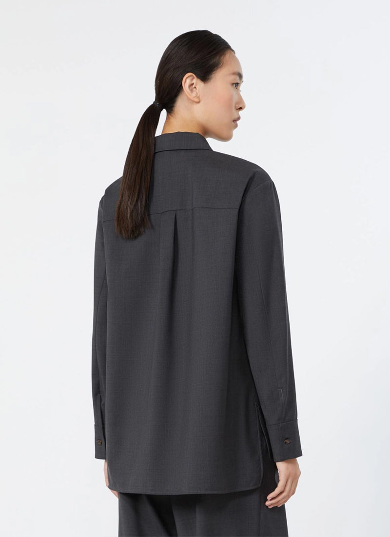 Opera Button Up Wool Shirt