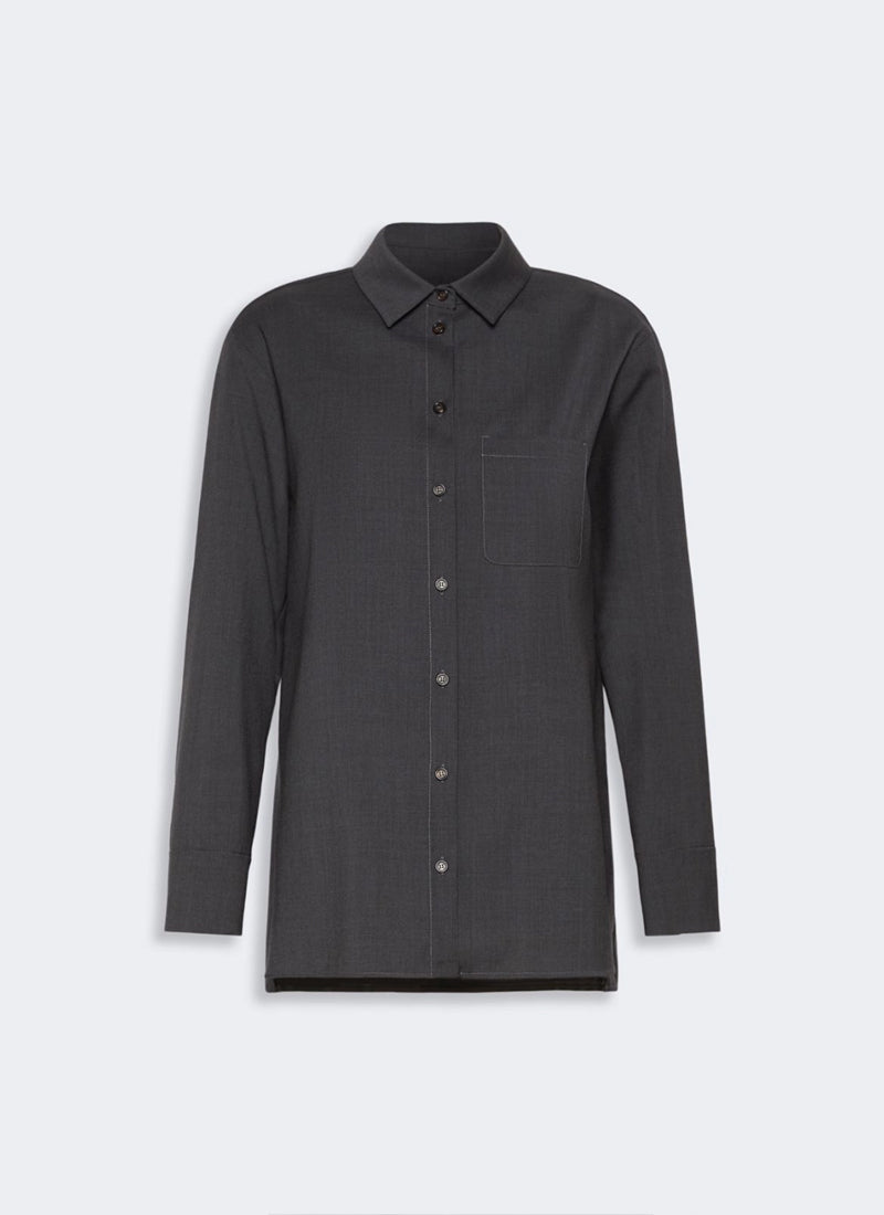 Opera Button Up Wool Shirt