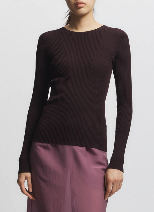 Atlas Rib Crew Sweater