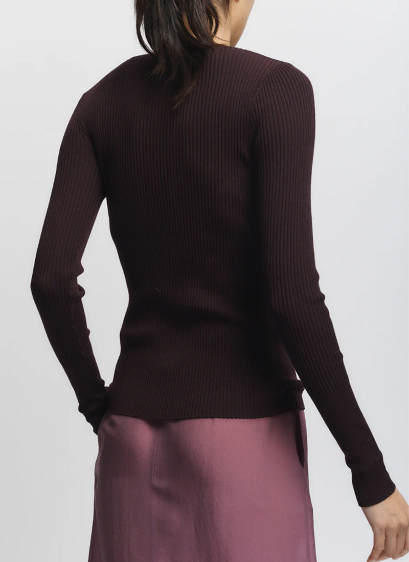 Atlas Rib Crew Sweater