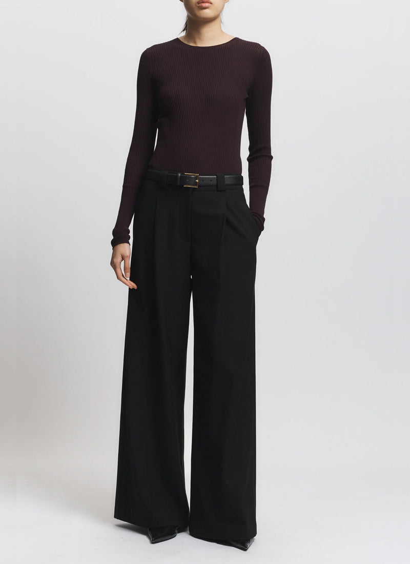 Atlas Rib Crew Sweater