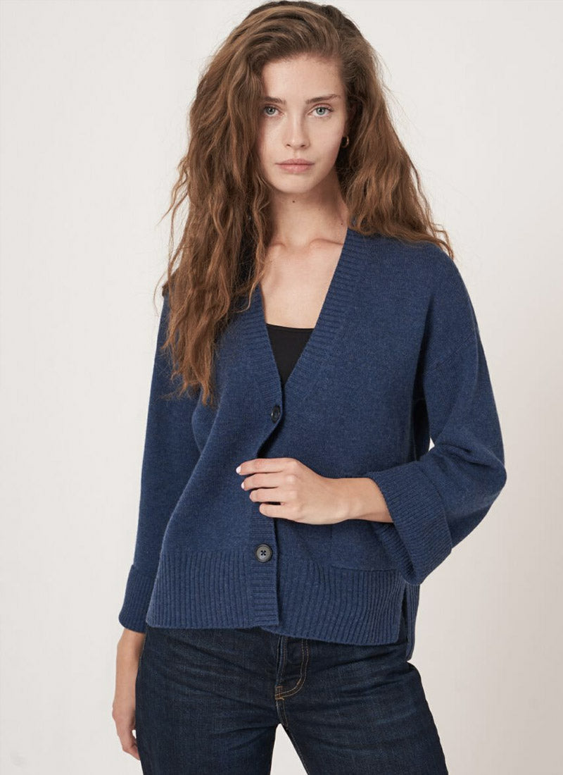 Repeat Cashmere-Blend Cardigan
