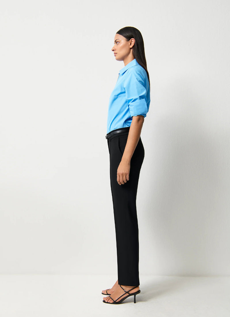 Sarah Double Wool Slim Pant