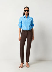 Sarah Double Wool Slim Pant