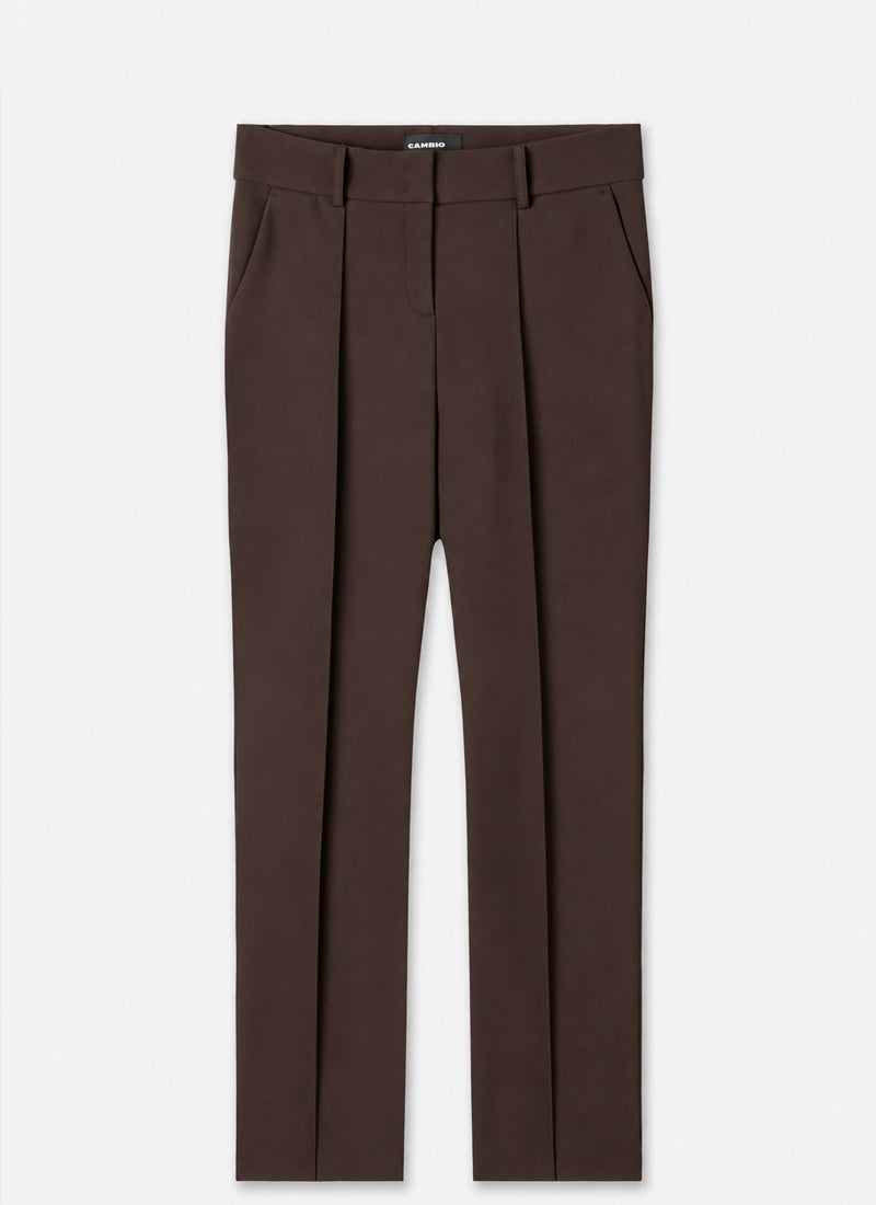 Sarah Double Wool Slim Pant