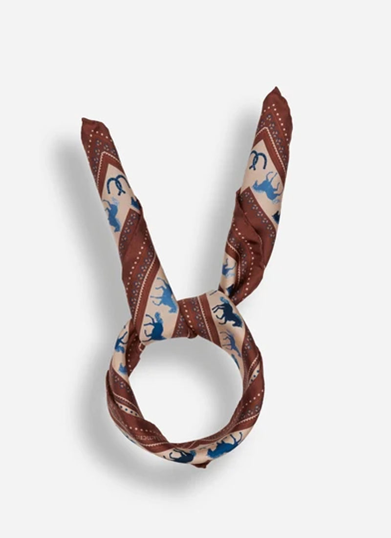 Equestrian Silk Scarf