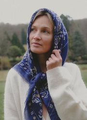 Secret Garden Silk Scarf