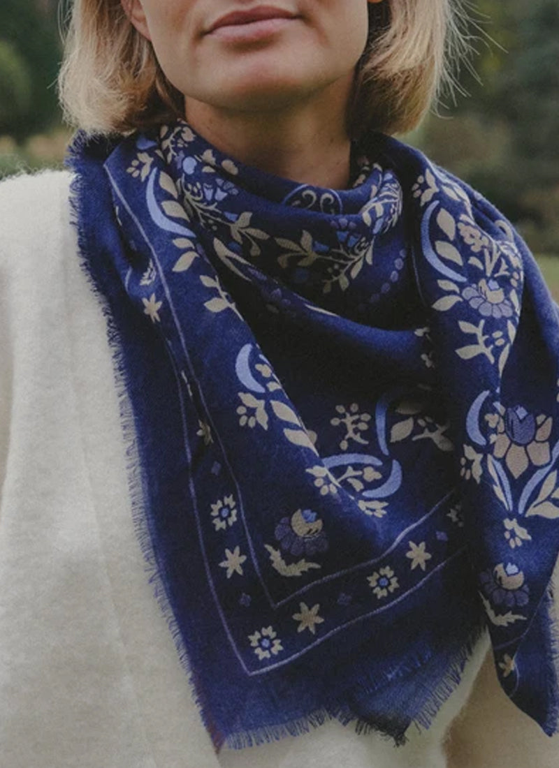 Secret Garden Silk Scarf