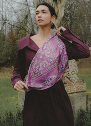 Secret Garden Silk Scarf