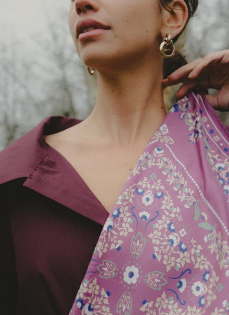 Secret Garden Silk Scarf