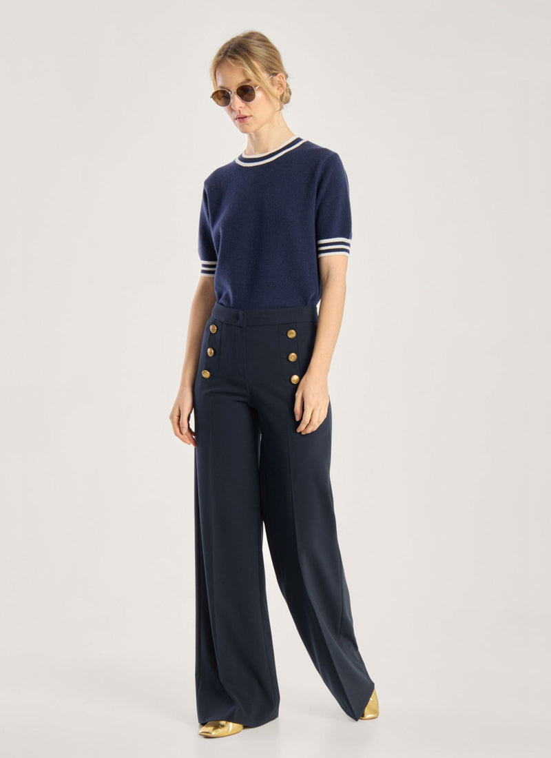 Bridget Sailor Button Pants by Seductive