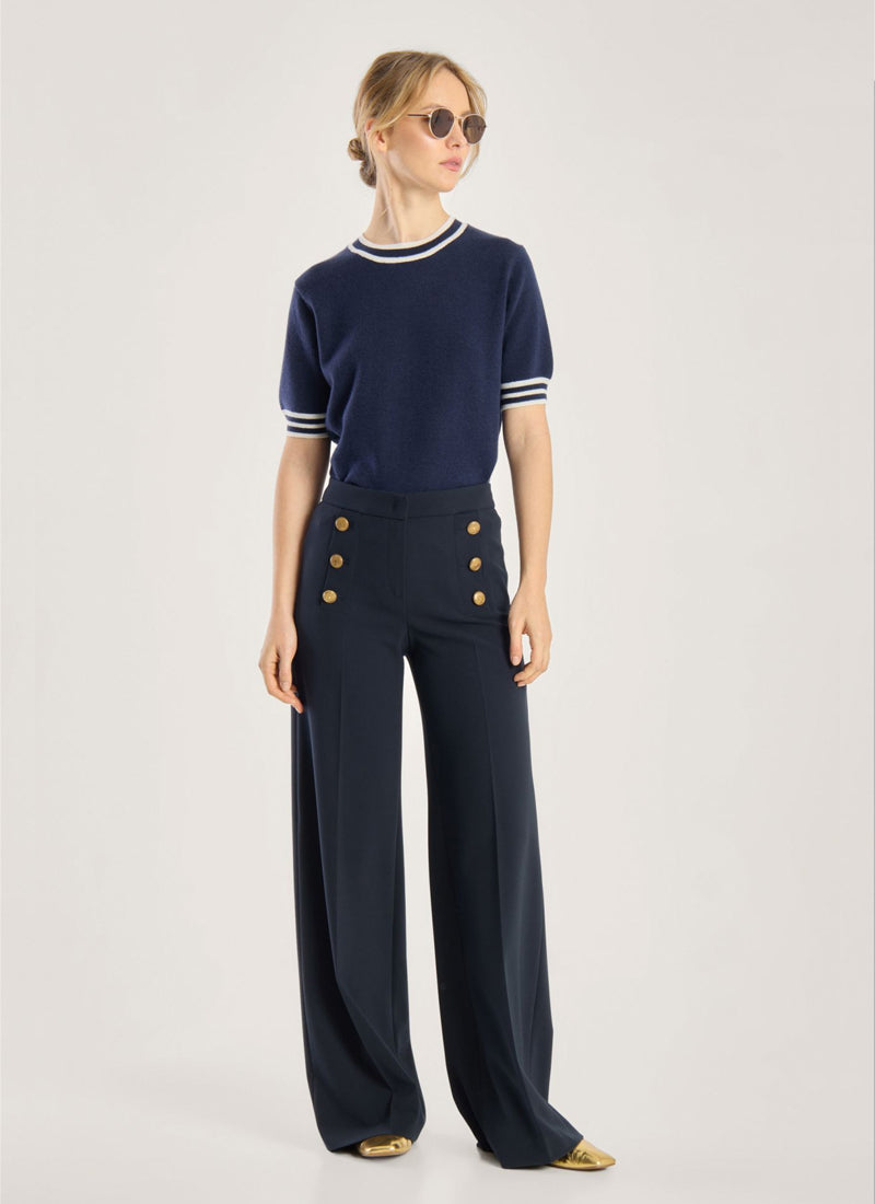 Bridget Sailor Button Pants by Seductive