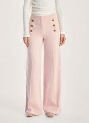 Seductive Bridget Sailor Button Denim Pant
