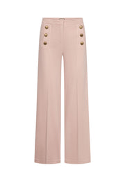 Seductive Bridget Sailor Button Denim Pant