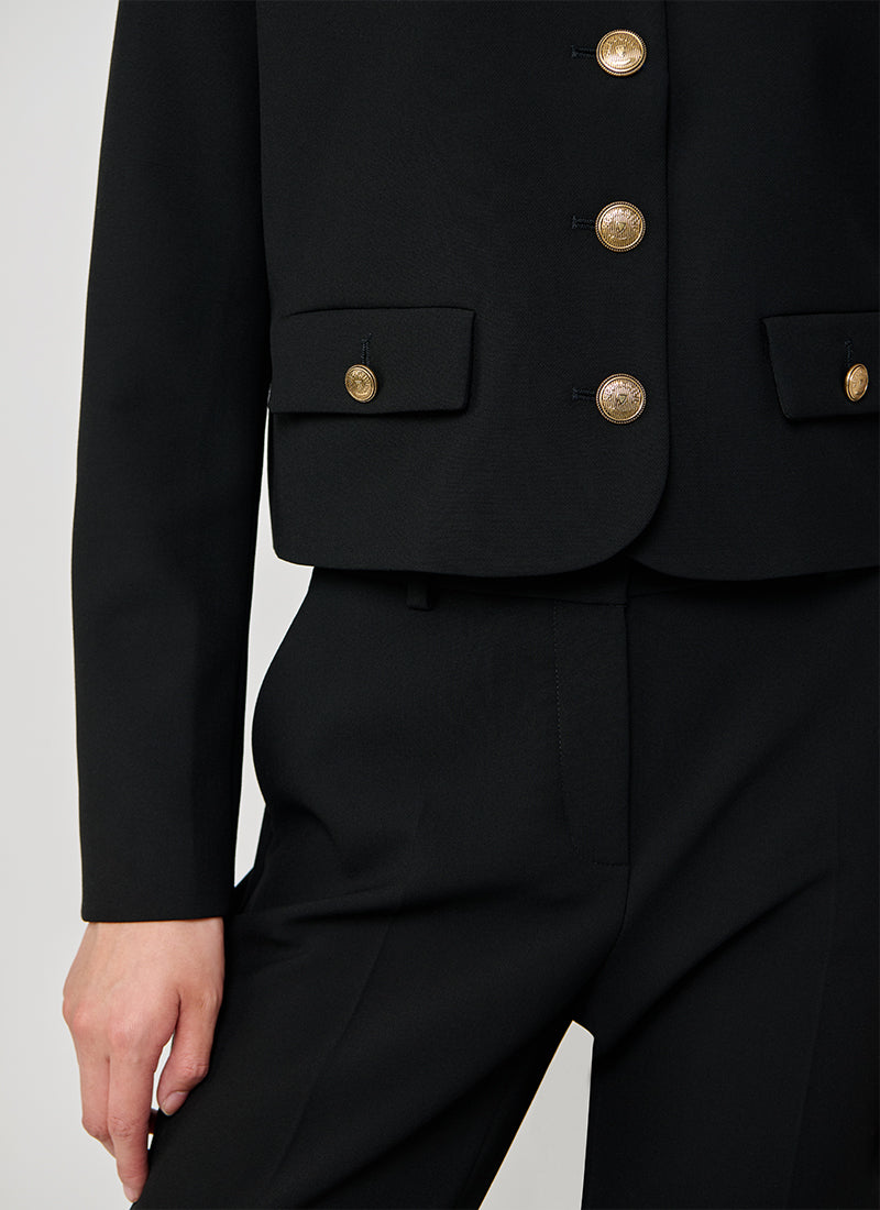  Catherine Crewneck Short Blazer by Seductive at Andrews 